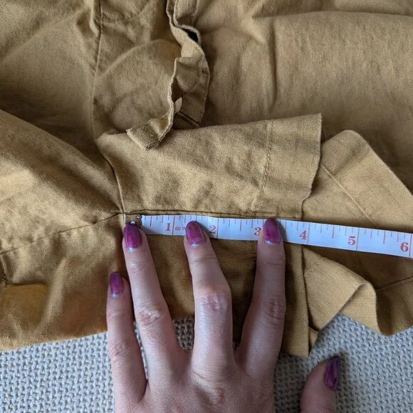 Yellow ANKO Shorts Size 10 M-L - Picture 5 of 6